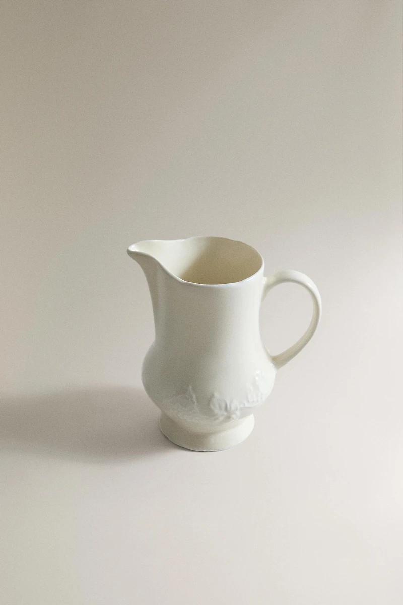 GRAPE PORCELAIN CREAM PITCHER