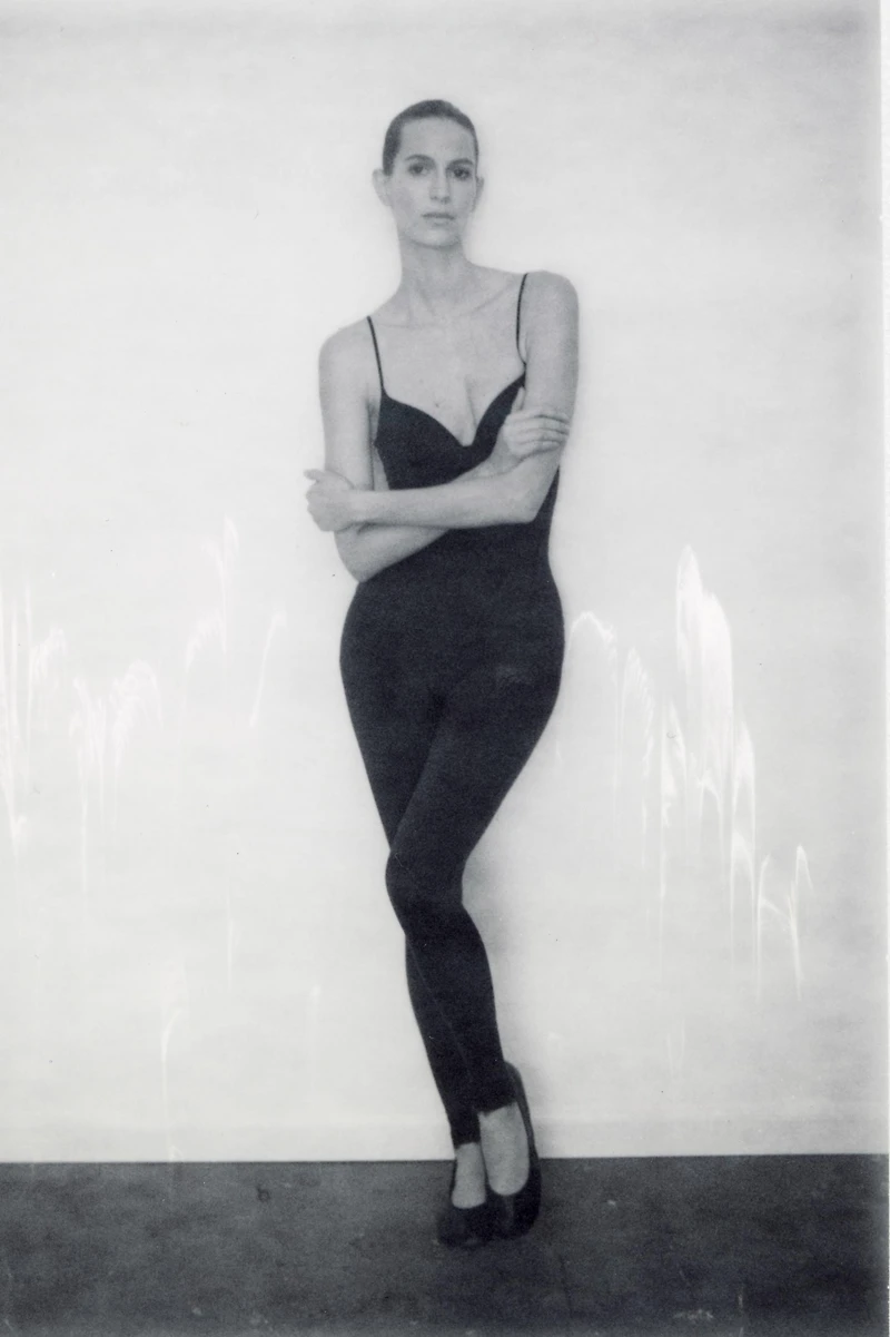 POLYAMIDE LACE LEGGINGS