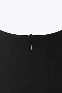 RUCHED JUMPSUIT DRESS