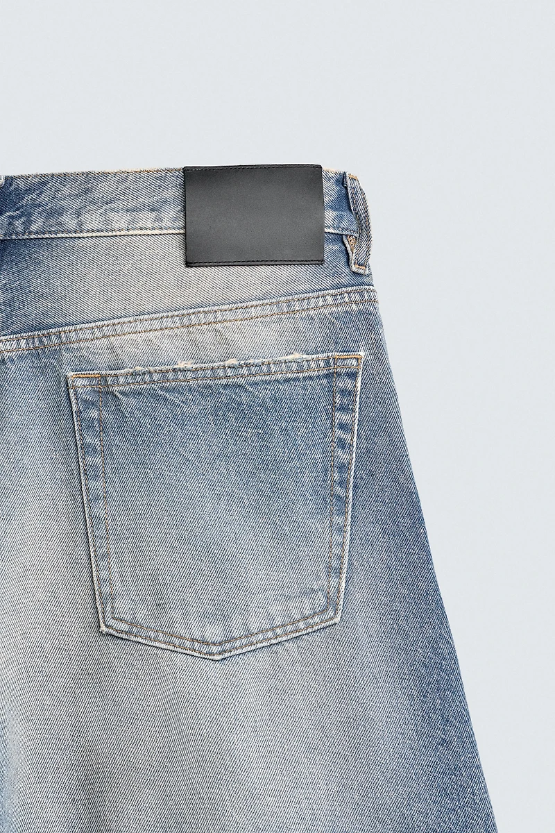 BERMUDA EN JEAN BAGGY