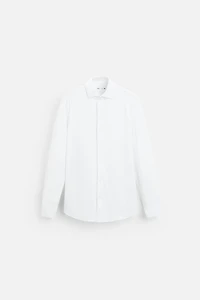 CHEMISE ÉLASTIQUE TEXTURÉE