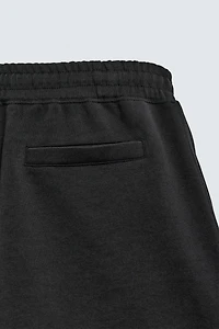 RELAXED FIT INTERLOCK JOGGER SHORTS