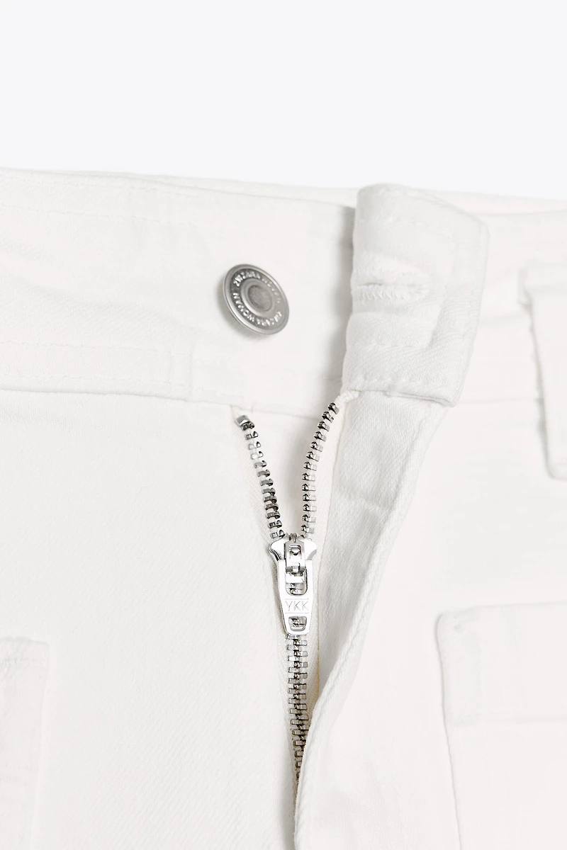 ZW COLLECTION HIGH WAIST WIDE LEG JEANS