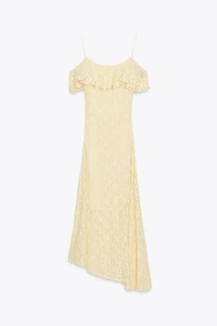 STUDDED LACE DRESS