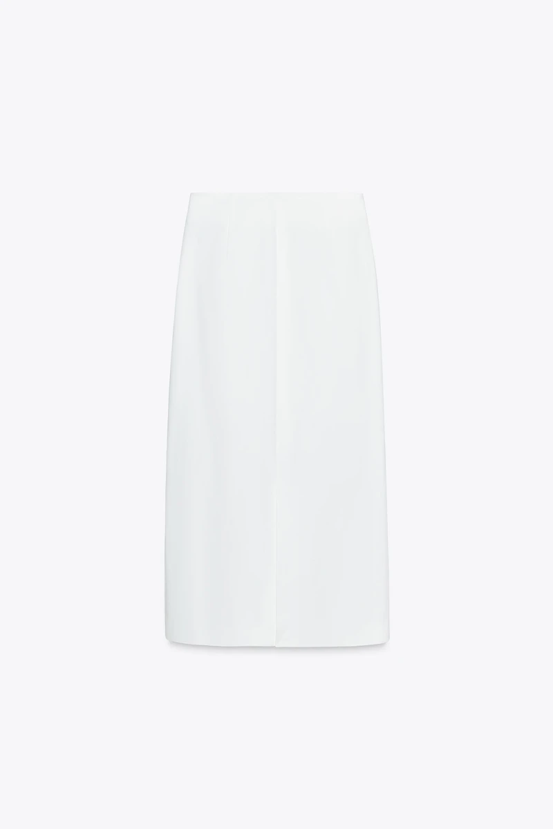 JUPE MIDI ASYMÉTRIQUE ZW COLLECTION