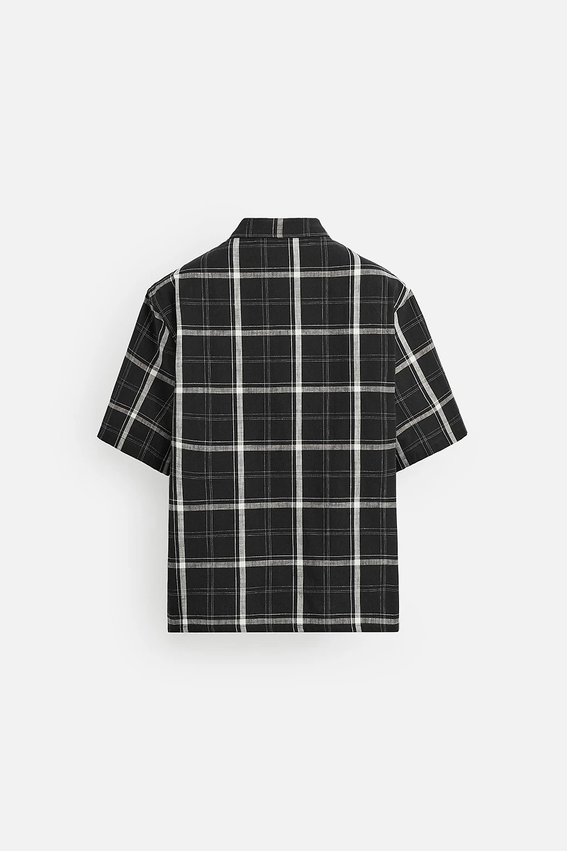 CHEMISE RELAXED FIT À CARREAUX