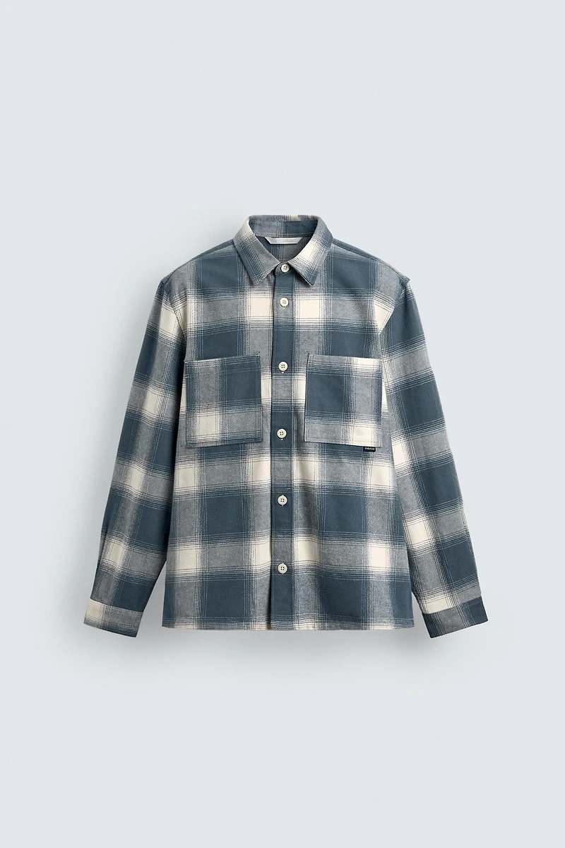 PLAID FLANNEL SHIRT