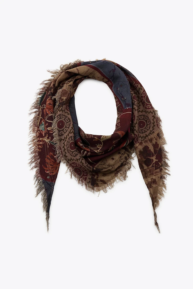 BANDANA IMPRIMÉ EFFRANGÉ