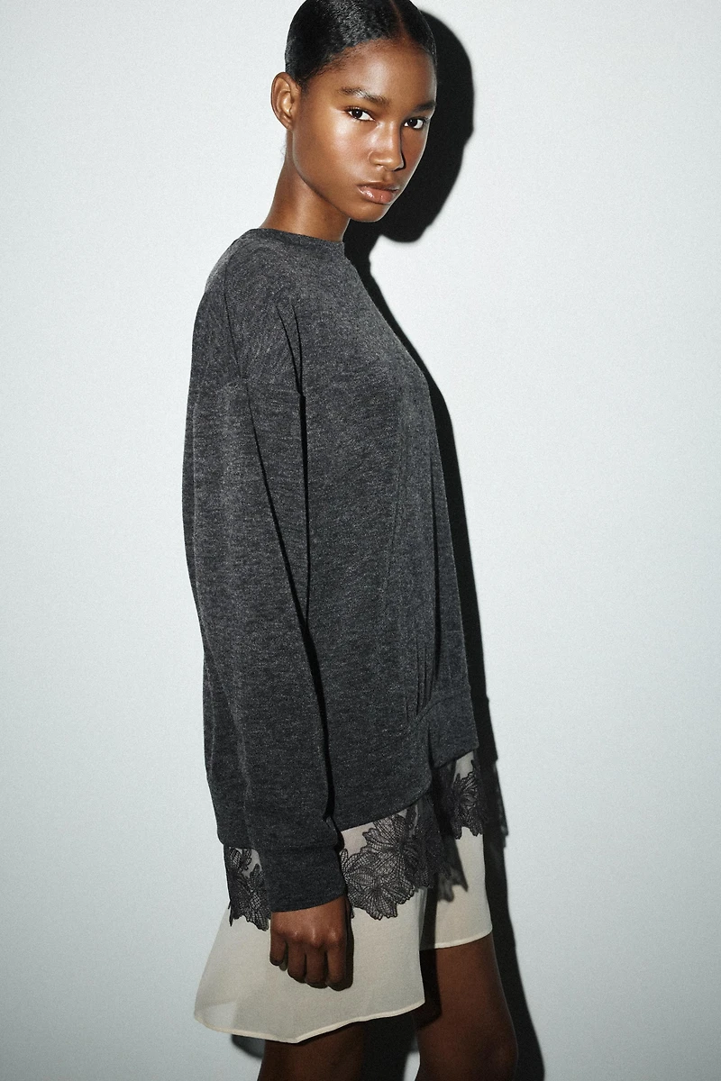 SOFT EFFECT COMBINATION DRESS