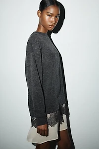 SOFT EFFECT COMBINATION DRESS