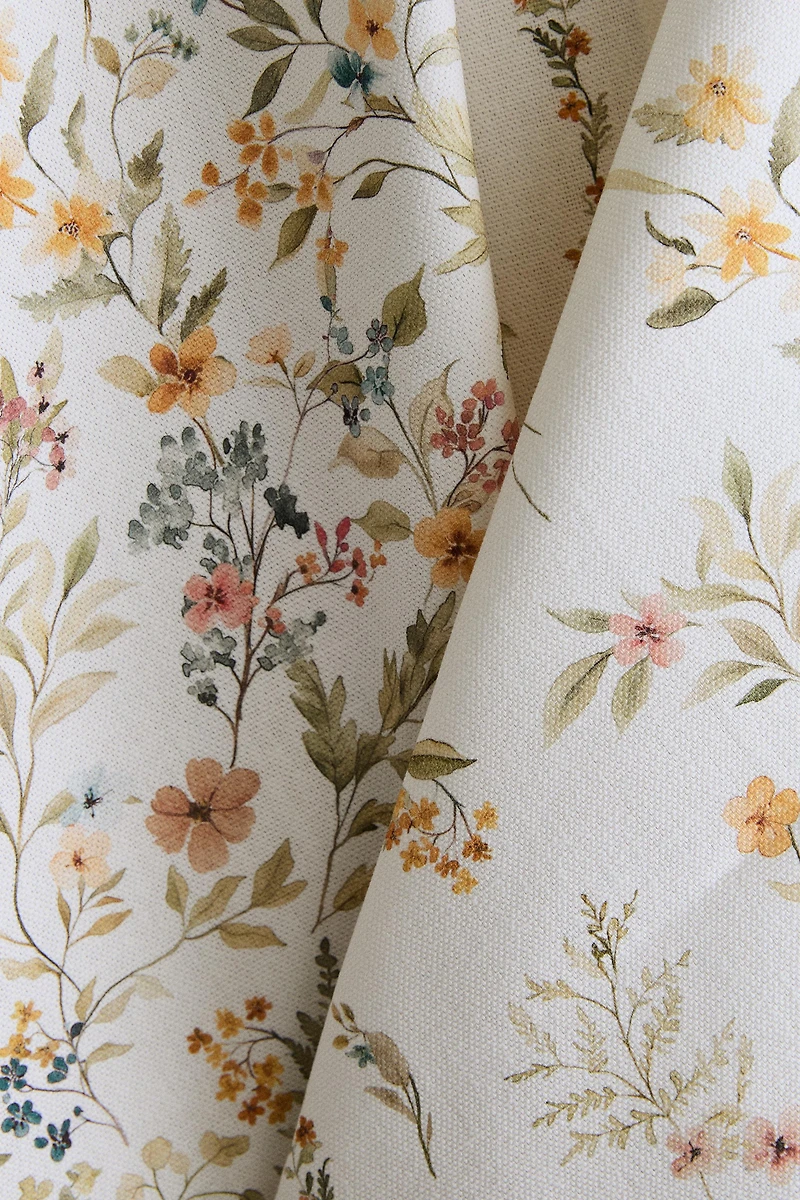 LOT TORCHONS DE CUISINE IMPRIMÉ FLEURS (LOT DE 2)