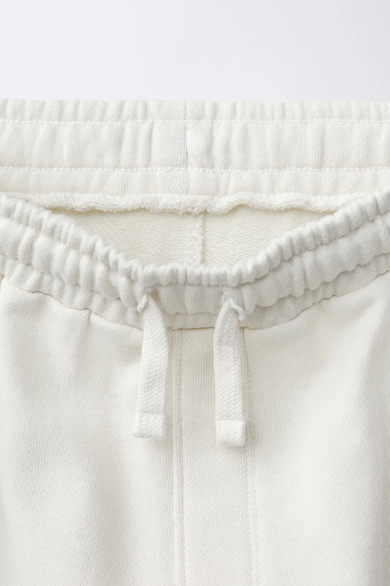 PANTALON DE JOGGING LARGE EN MOLLETON
