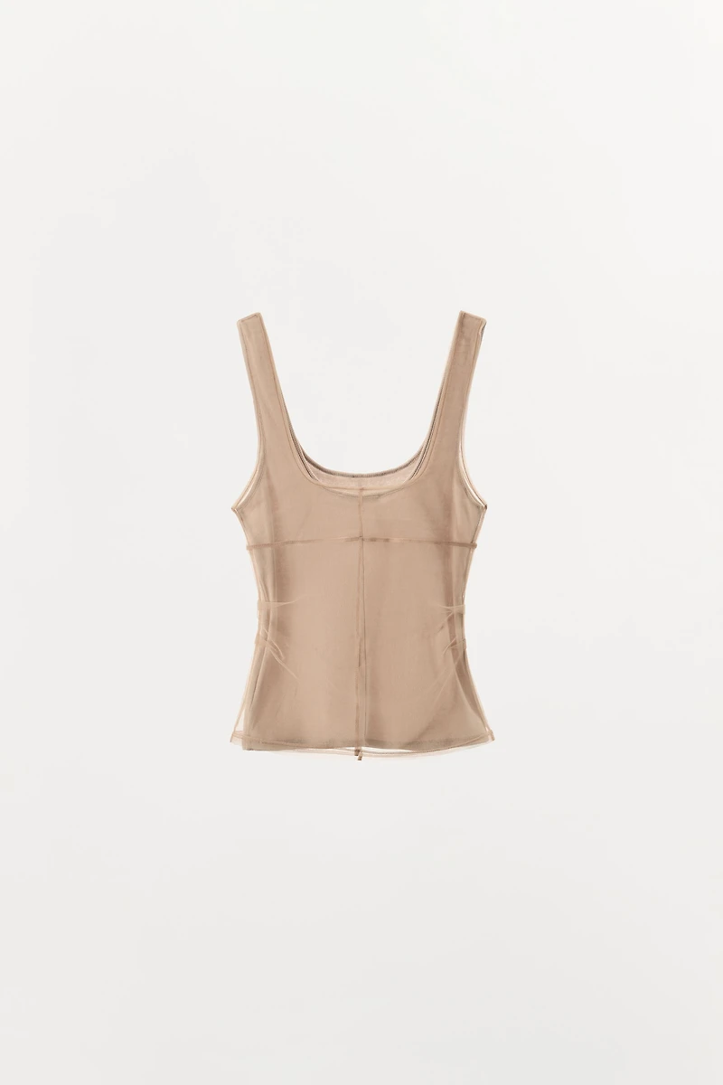 TOP COUTURES EN TULLE