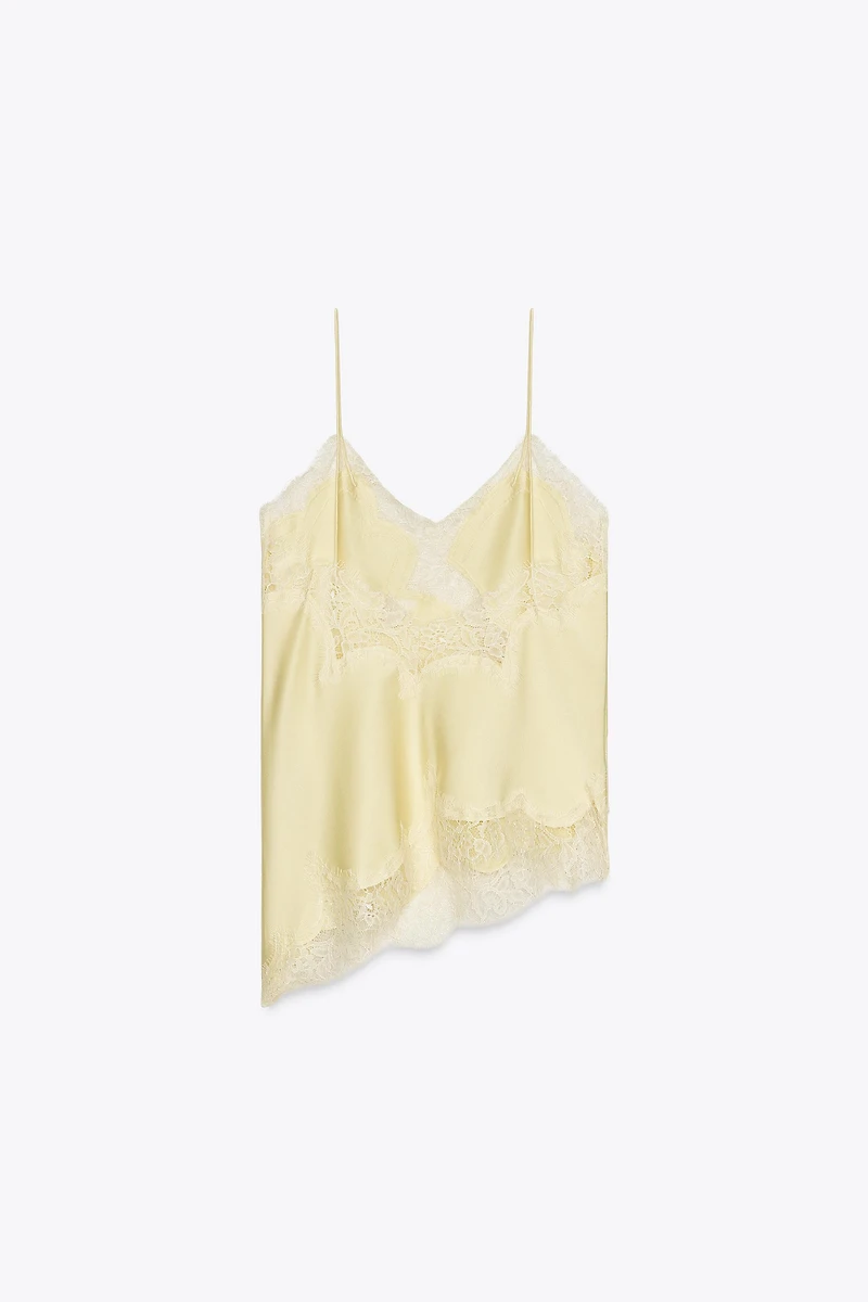 ZW COLLECTION LACE CAMISOLE TOP