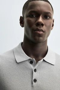 PEARL KNIT POLO SHIRT