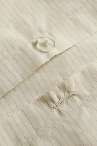 DRAP DE DESSUS RAYURES