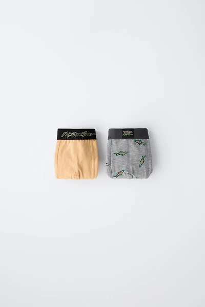 6-14 YEARS/ TWO-PACK OF MAUI & SONS ® BOXERS