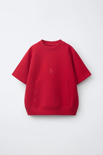 SWEAT INTERLOCK SPORTIF À LOGO