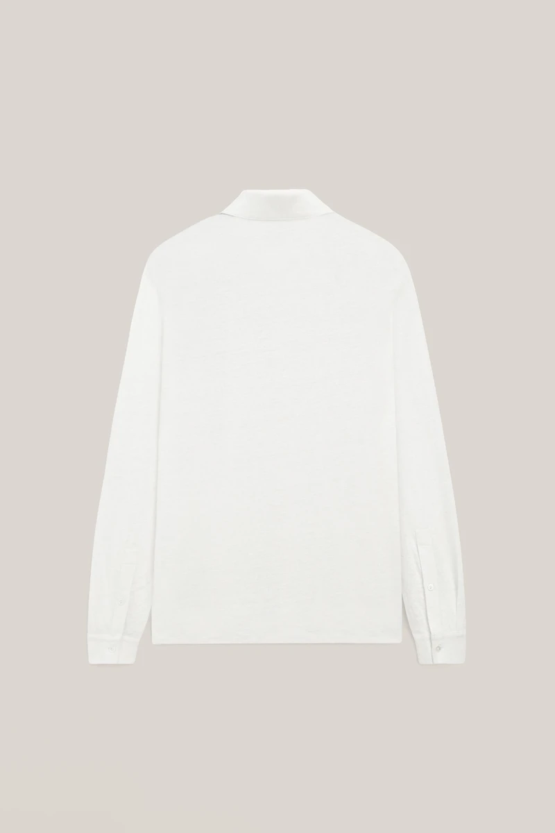 Polo 100 % lin à manches longues - LIMITED EDITION