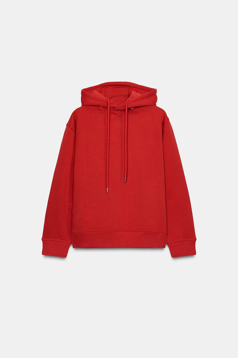 OVERSIZED HOODED SWEATSHIRT
