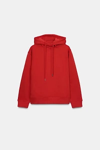OVERSIZED HOODED SWEATSHIRT