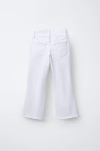 DOUBLE BUTTON FLARE JEANS