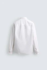 COTTON - LYOCELL POCKET SHIRT
