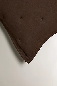 MICROFIBER PILLOW SHAM FOR QUILT