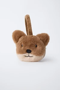 FAUX FUR BEAVER EARMUFFS