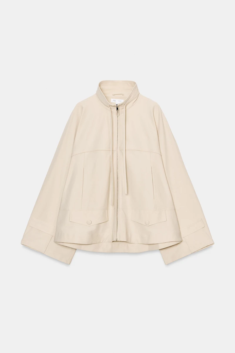 FLUID HIGH NECK JACKET
