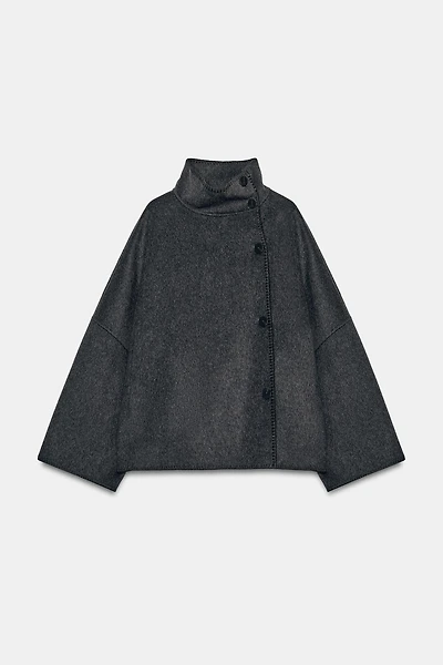 MANTEAU COURT AVEC LAINE ZW COLLECTION