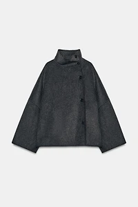 MANTEAU COURT AVEC LAINE ZW COLLECTION