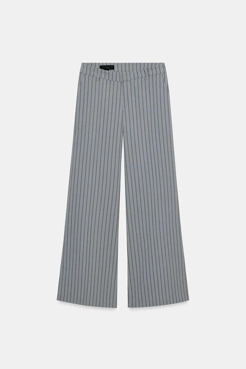 PANTALON FLARE À RAYURES TENNIS