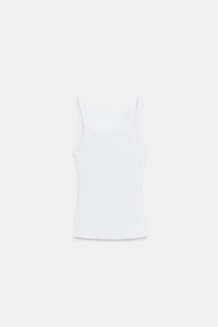 HALTER RIB TOP