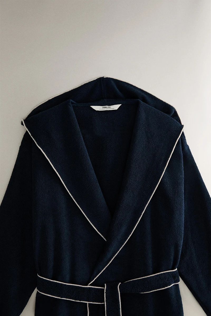 PEIGNOIR COTON OVERLOCK (320 GXM²)