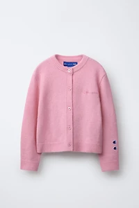 CHAMPION ® X ZARA PATCH CARDIGAN
