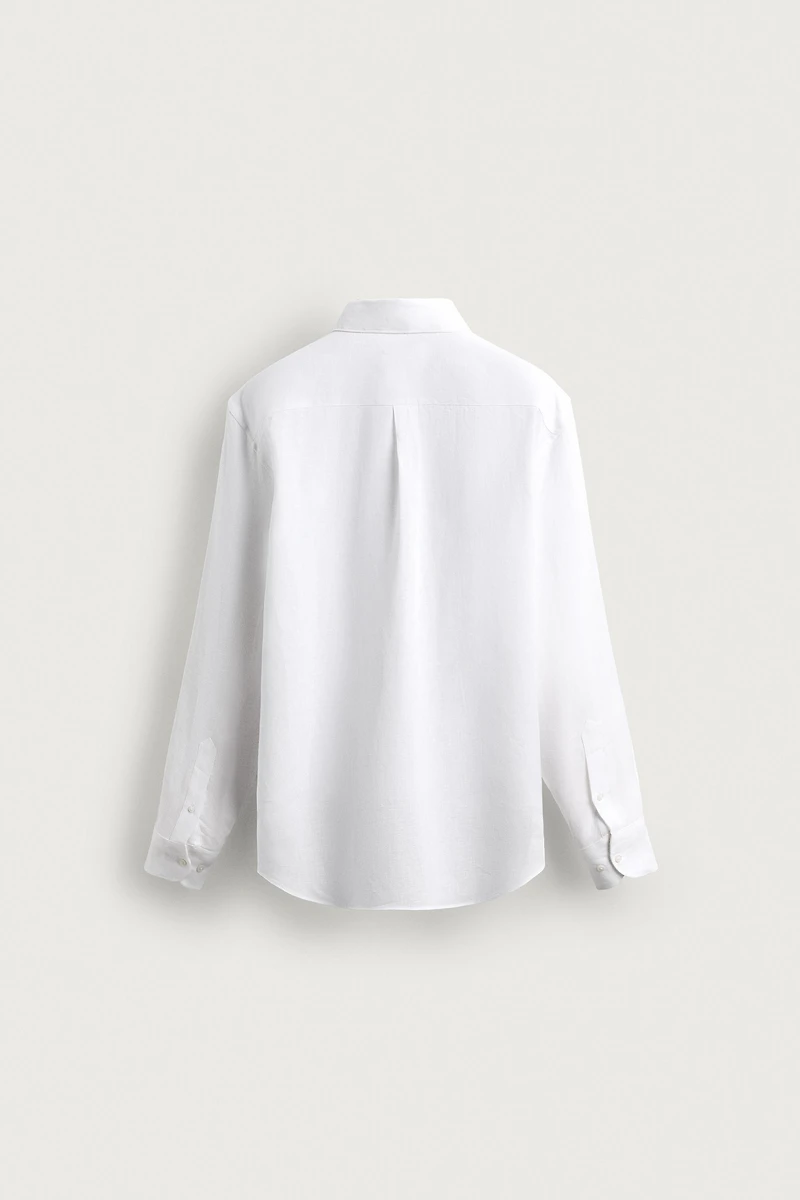 CHEMISE REGULAR FIT 100% LIN