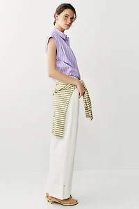 SHORT STRIPED SHIRT