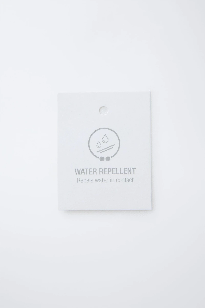 WATER REPELLENT STICKER COAT