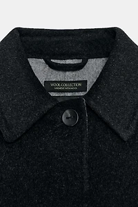 WOOL BLEND JACKET ZW COLLECTION