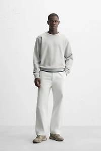 BASIC CREWNECK SWEATSHIRT