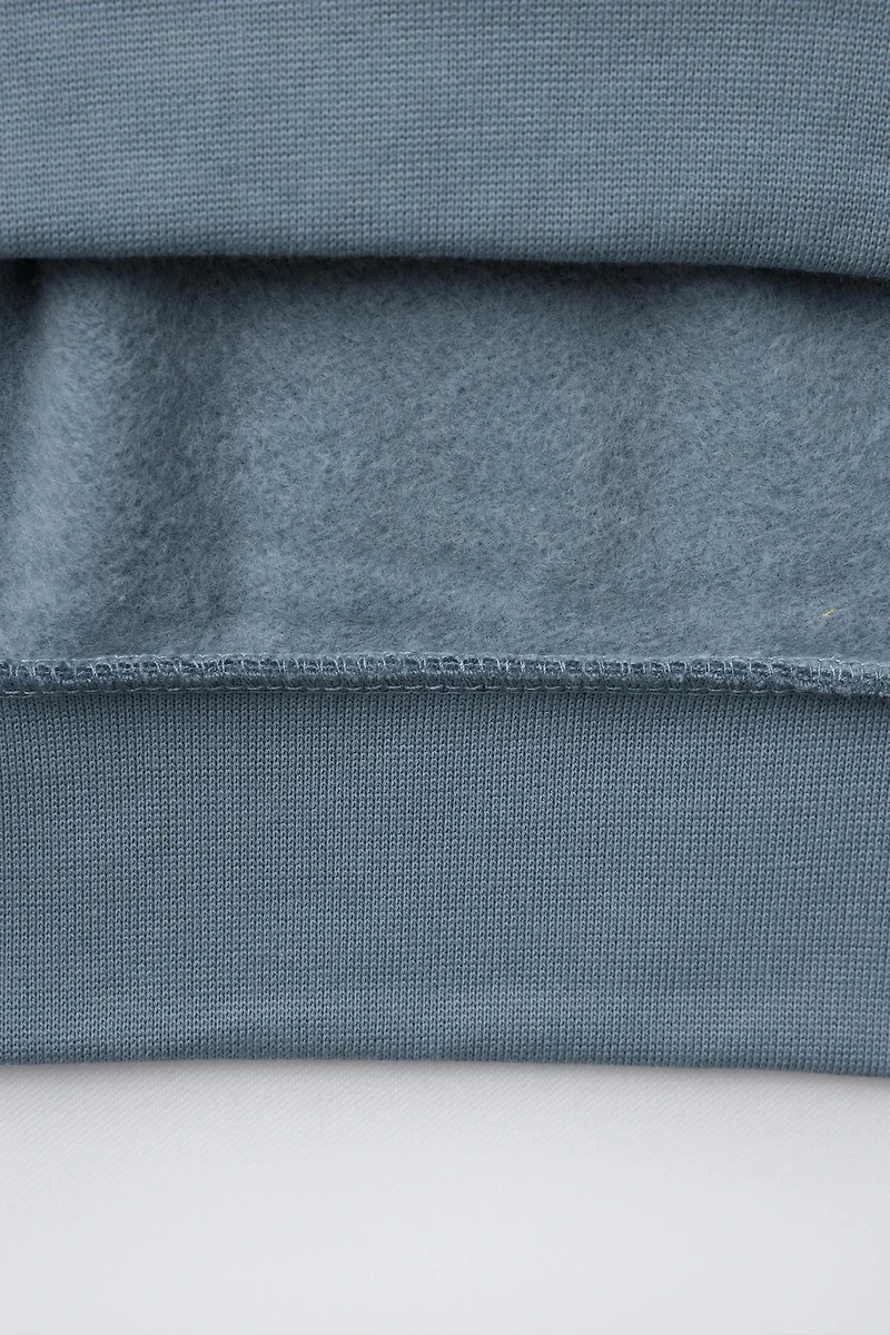 TEXT JOGGING SWEATSHIRT