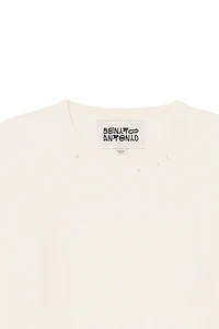 WASHED REVERSIBLE EFFECT T-SHIRT