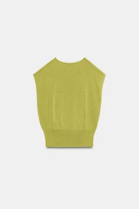 TRIM KNIT TOP