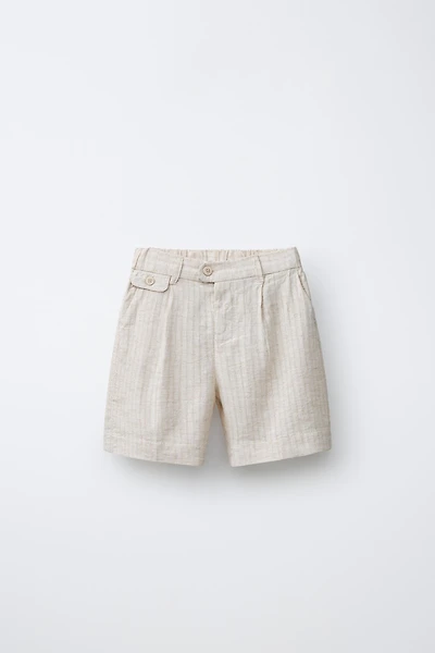 SHORT DE COSTUME AVEC LIN