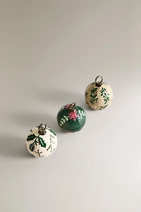 CHRISTMAS BALL PLACEHOLDERS (SET OF 3)