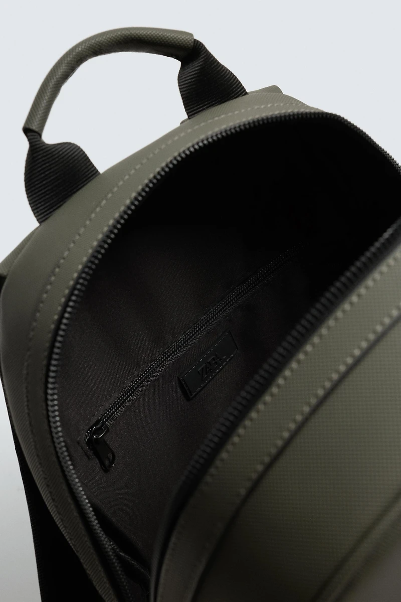 SAC À DOS TEXTURÉ