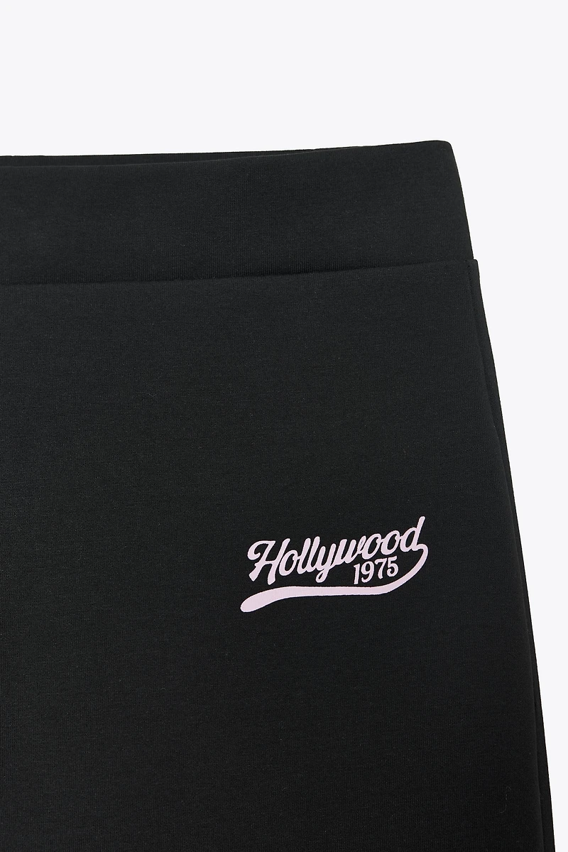 FLARE FLEECE PANTS