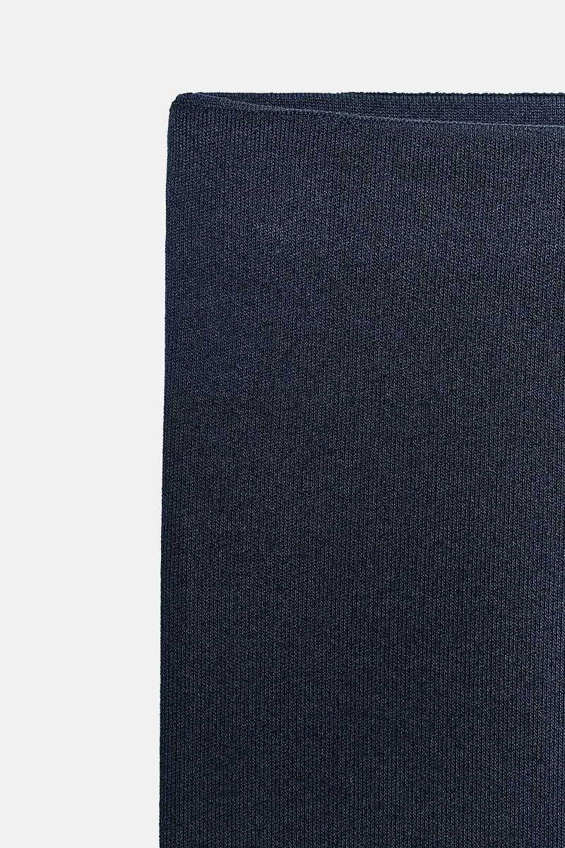 STRAIGHT LEG KNIT PANTS