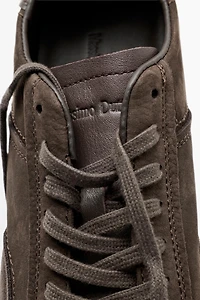 Milled nappa leather sneaker